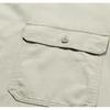 Uniqlo U Series SS23 Solid Color Pocket Loose Short Sleeve Shirt Unisex shirts Light-Beige 455978-30