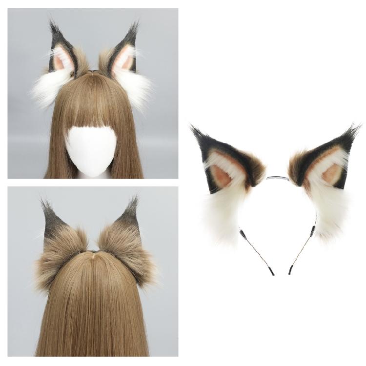 Role Play Plush Hairband Animes Character Cat Ear Headbands for Adult Carnivals