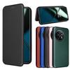 OnePlus ACE 2 PRO 5G Carbon Fiber Drop-proof Phone Case with Flip Card Slot