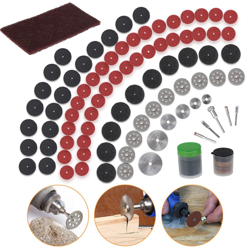 Abrasive Cutting Disc Circular Saw Blade Set Sanding Grinding Wheels For Dremel Accesories Metal Cutting Rotary Tool Saw Blade