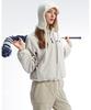 MONDAYFLOW In & Out Fleece Top_Light Beige