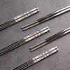 Onlycook 316L Stainless Steel Chopsticks Set