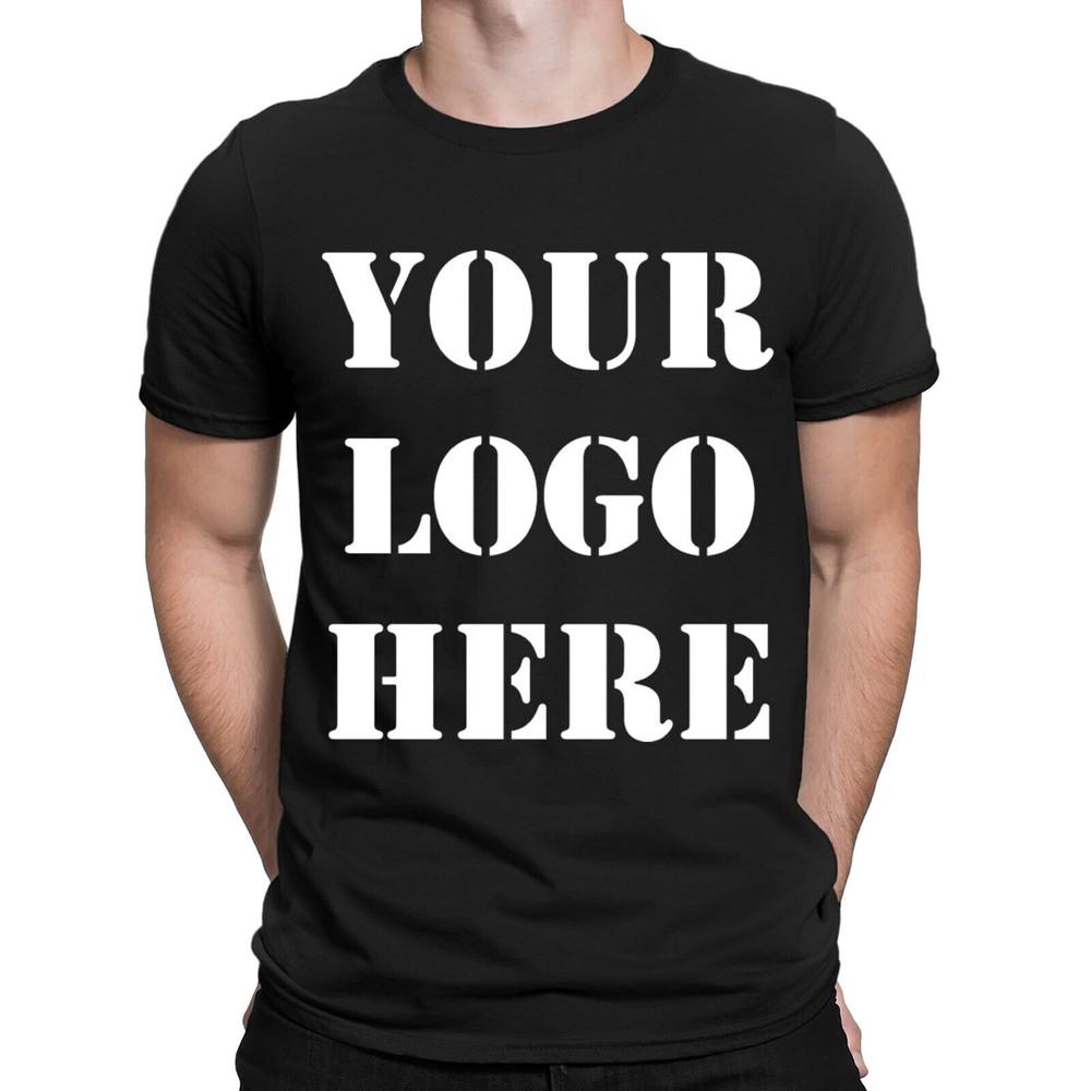 

Personalised Any Business Company Logo Custom Mens Womens T-Shirts Tee Top #NED XL