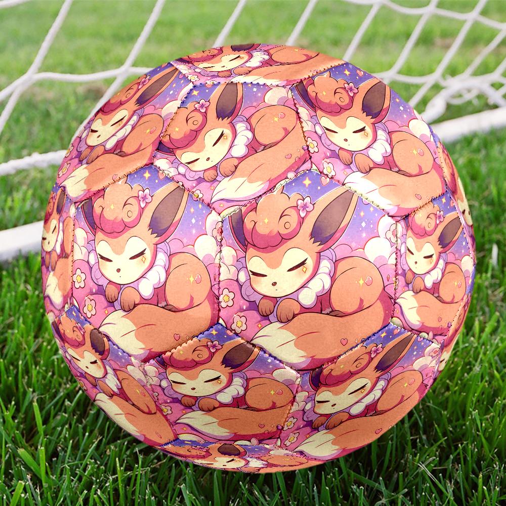 Pokémon Theme Size 5 Soccer Ball, Suitable for Both Indoor and Outdoor Matches, a Gift Suitable for Everyone.