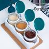 Chahua 3-Piece Round Glass Seasoning Set