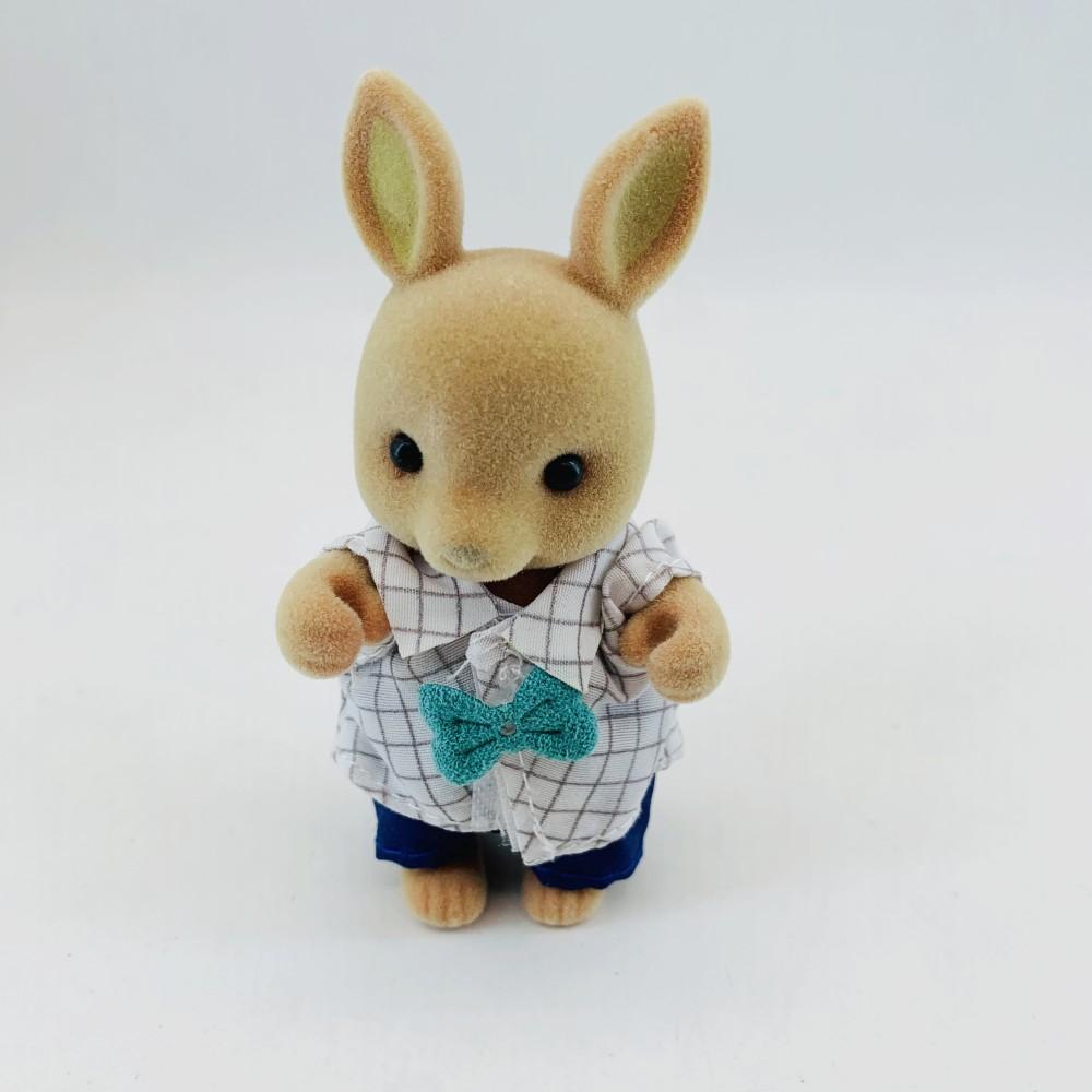 1-5Pcs Different Simulation Forest Animal Rabbit Bear Dog Family Figure Toy Dolls Kids Diy DIY House Doll Playset
