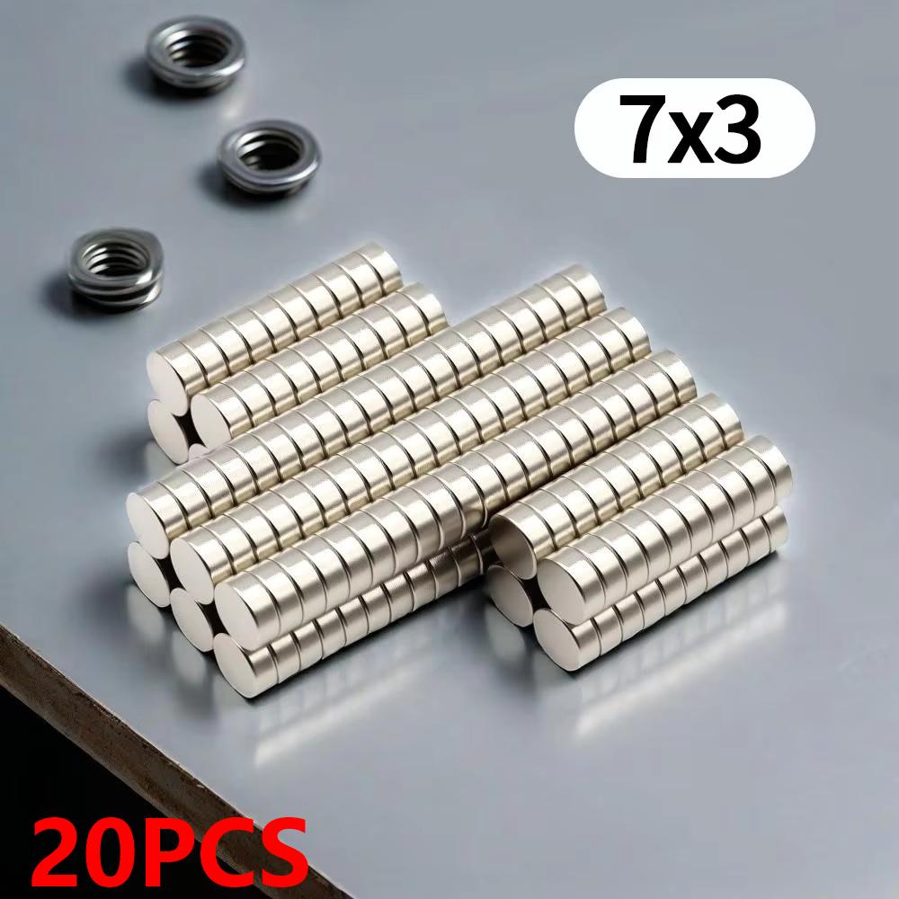 

7X3MM imans Round Refrigerator magnets for Office Whiteboard Suitable Tools Home Workplace, Etc 7*3