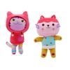 Hot Gabby Dollhouse Plush Toy Mercat Cartoon Stuffed Smiling Cat Hug Gaby Girl Dolls Kids Birthday Gifts