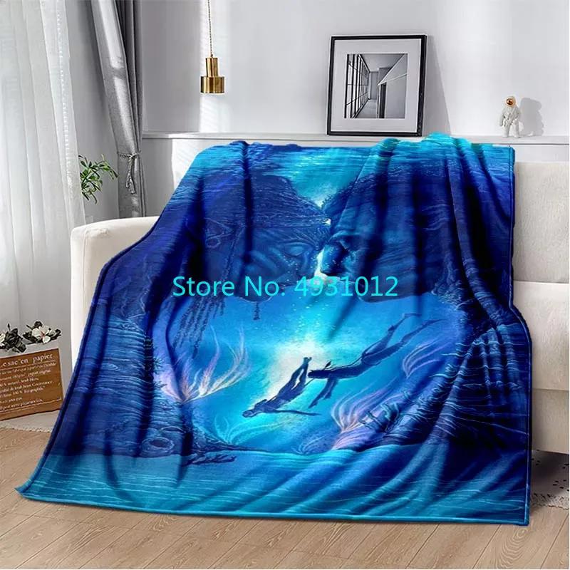 Coperta morbida in peluche Anime Avatar 70x100 cm Morbida Coperta in flanella di agnello Sherpa 3D Regalo per neonati e bambini Plaid Divano Camera da letto