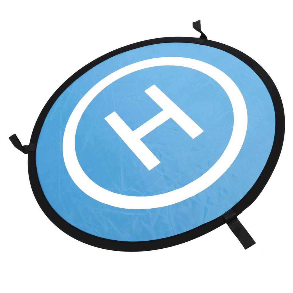 75cm Diameter Double Sided RC Drones Landing Pad Nylon Orange Blue Foldable Universal Aircraft