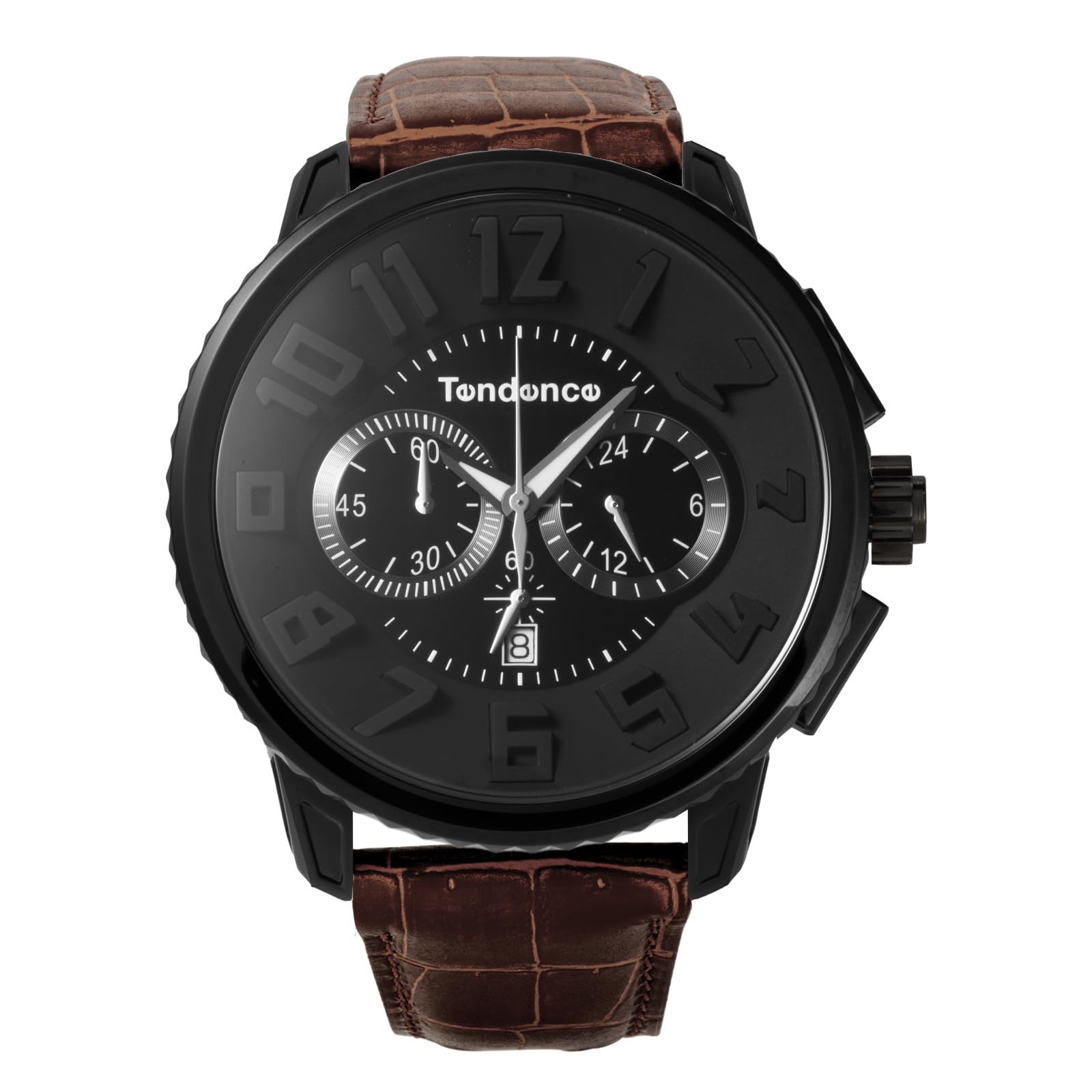 

Чоловічий годинник Gulliver Round Chrono Brown [Tendence] TG460010-DBLE-AM [Артикул] чорний