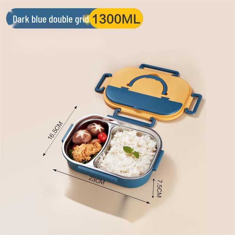 304 Stainless Steel Divided Lunch Box