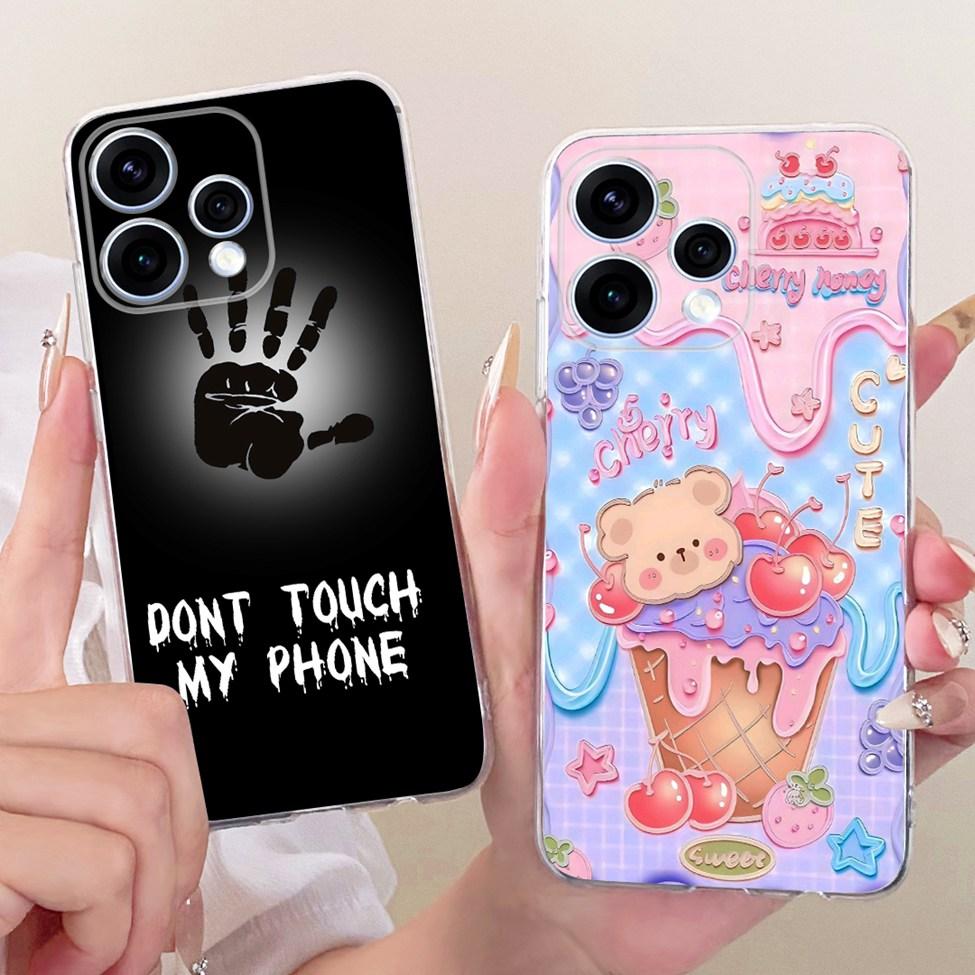 For Oppo Reno 15 5G Case Cover Transparent Fashion Butterfly Cute Cat Cool Painted Soft Bumper For Oppo Reno 15 CPH2825 Casing