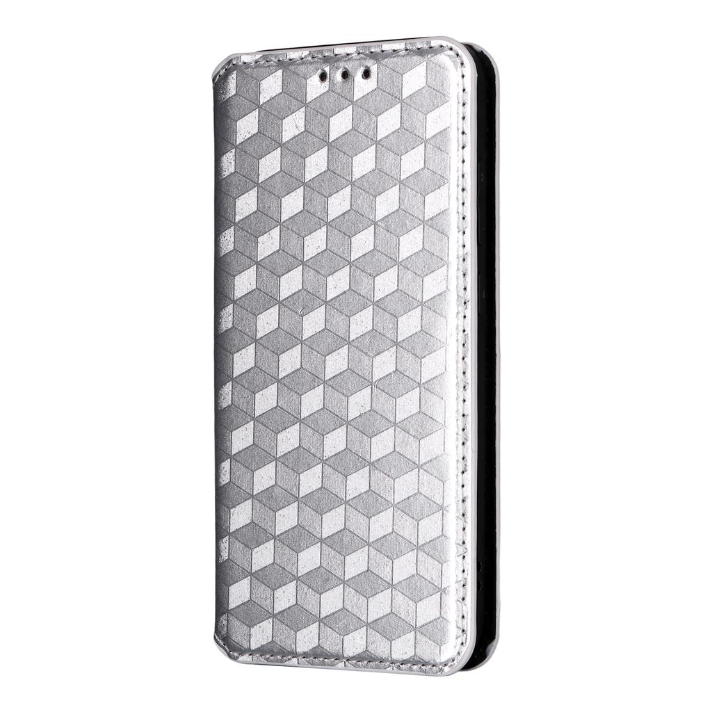 For Realme GT 7 5G Case Wallet Rhombus Imprinted Leather Phone Cover