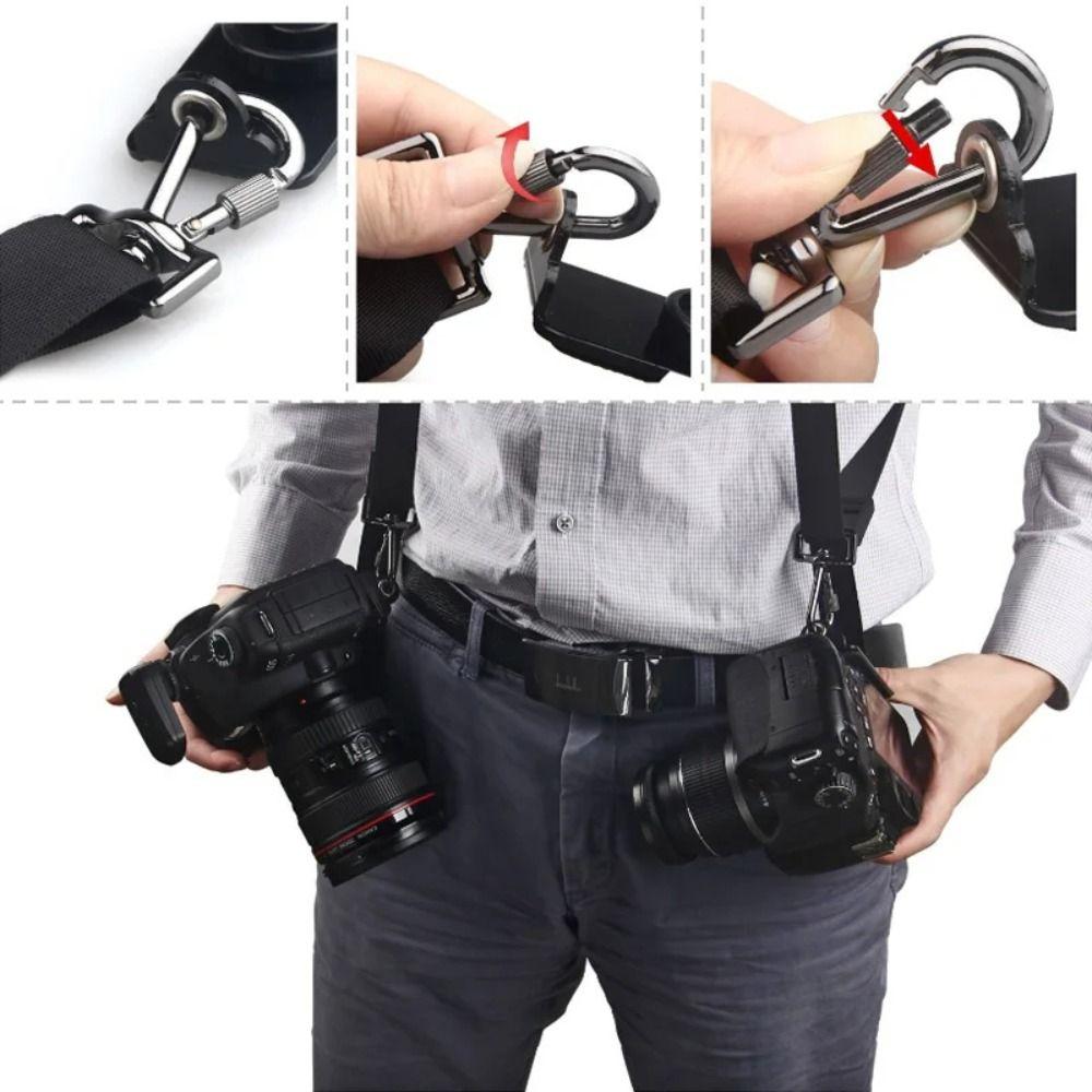 Quick Release Camera Strap Adjustable Camera Strap Belt Camcorder Straps for Canon  Nikon  Sony