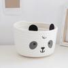 Multipurpose Folding Sturdy Cotton Rope Organizing Basket for Kids Room Bedroom Office Supplies Decoration Daily Use