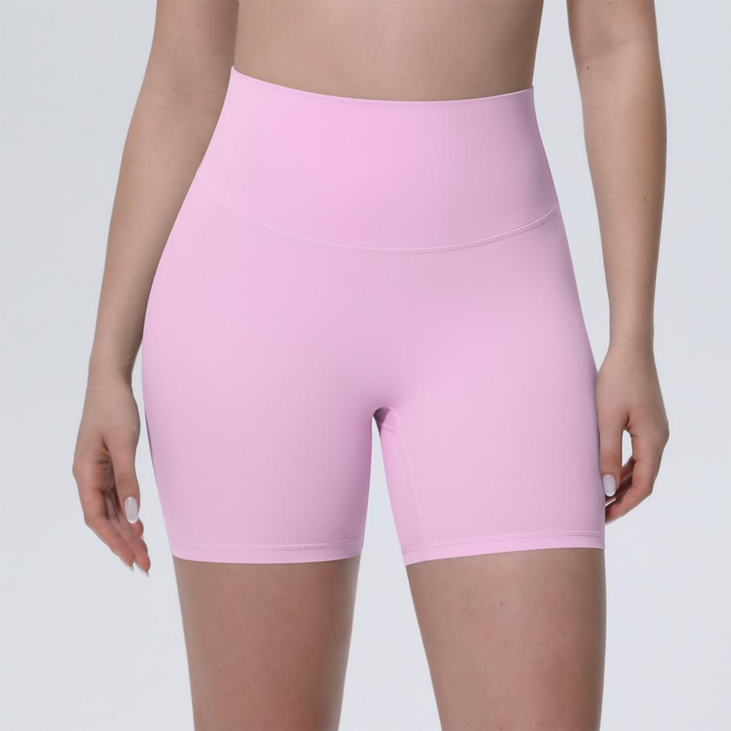 Women High Waist Yoga Shorts Seamless Stretchy Athletic Biker Shorts for Running Workout Gym Fitness Training
