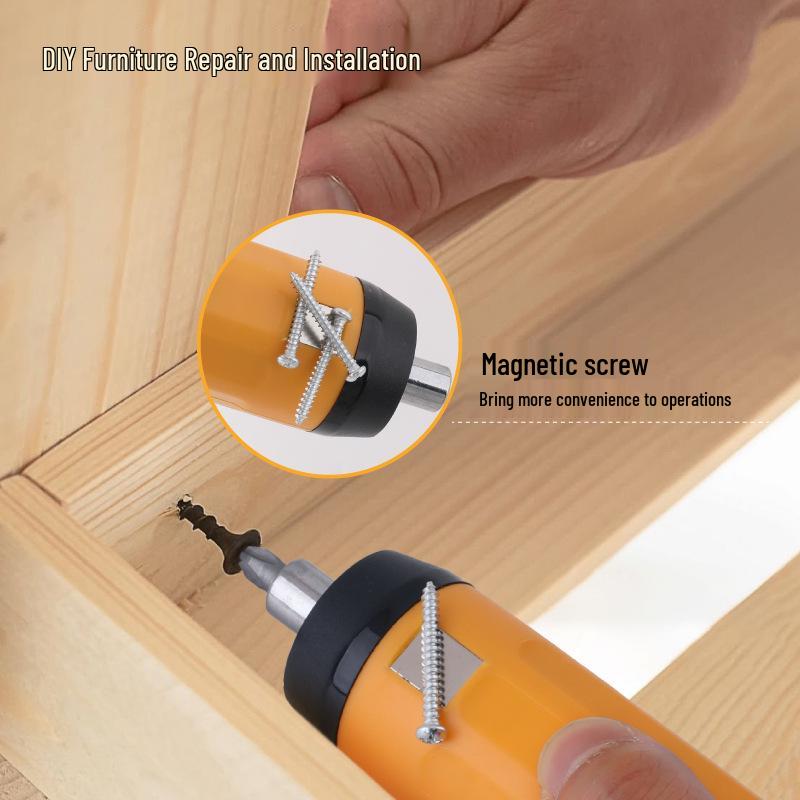 3.6V Rechargeable Lithium Electric Screwdriver Set with Manual/Automatic Function