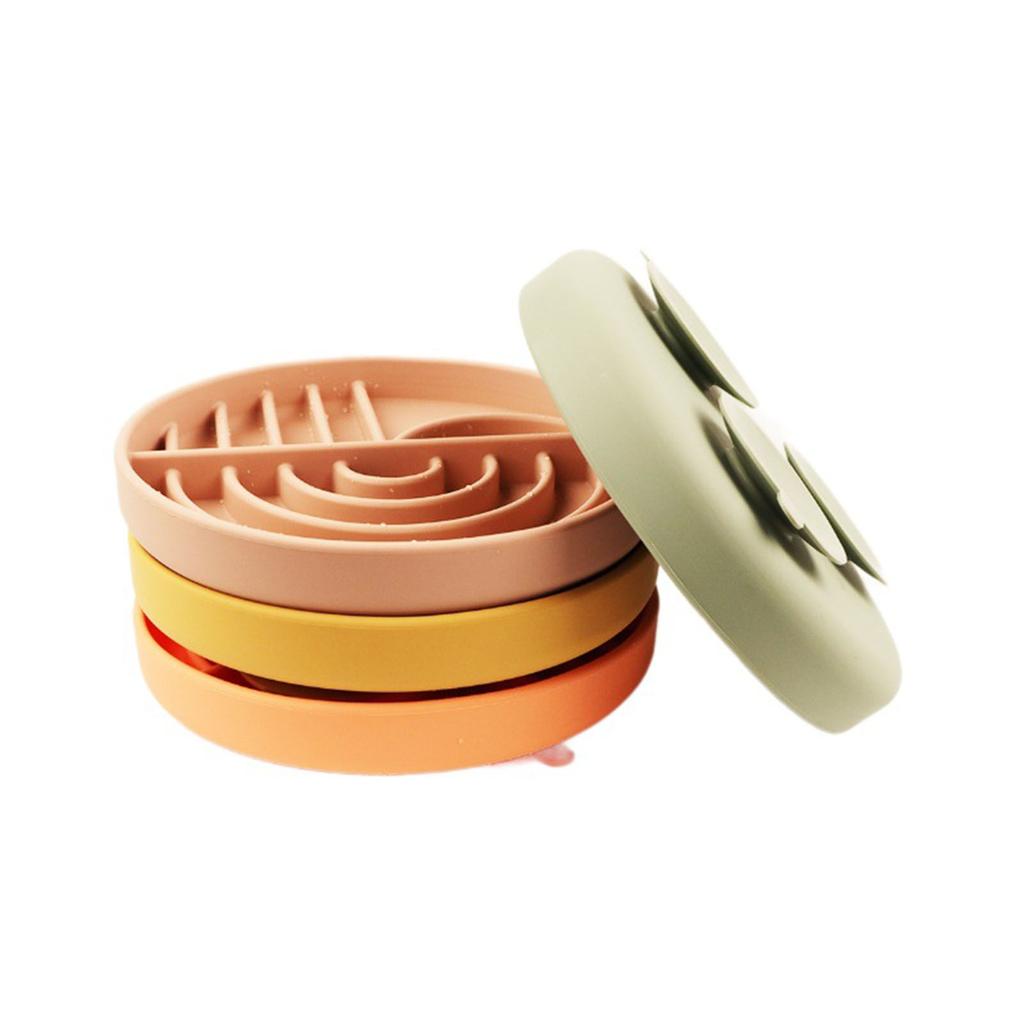 Pet General With Suction Cups Slow  Eating Bowl Feeding Pet Bowl