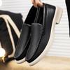 High Quality Spring Autumn Men Loafers Soft Leather Shoes Men Casual Shoes Sneakers Slip On Flats Driving Shoes Chaussure Hommes