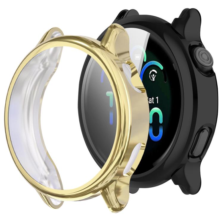Tempered‑Film‑Integrated Electroplated Soft‑TPU Full‑Edge Shock‑Resistant Watch Protective Shell For Garmin Vivoactive 6 Smart Watch