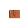 Genuine Leather Ultra-Thin Multi-Card Zipper Wallet - Minimalist Cowhide Card Holder
