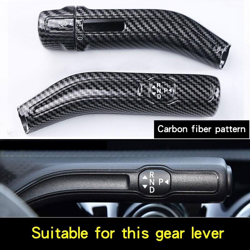 For Mercedes-Benz A200 B-class GLA Carbon Fiber Shift Lever Wiper Rod Cover Trim