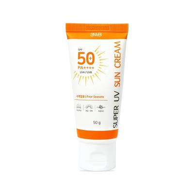 3WB Pretty Face Super UV Sun Cream/Sun Cream 50g, 2 Units