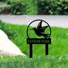 Personalized Metal Garden Stakes Custom Lawn Sign Outdoor Decor Thoughtful Gift Yard Art