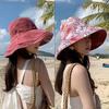 New Women's Summer Double-sided Large Brim Sun Hat Temperament Versatile Sun Protection Hat Face Protection UV Sun Hat