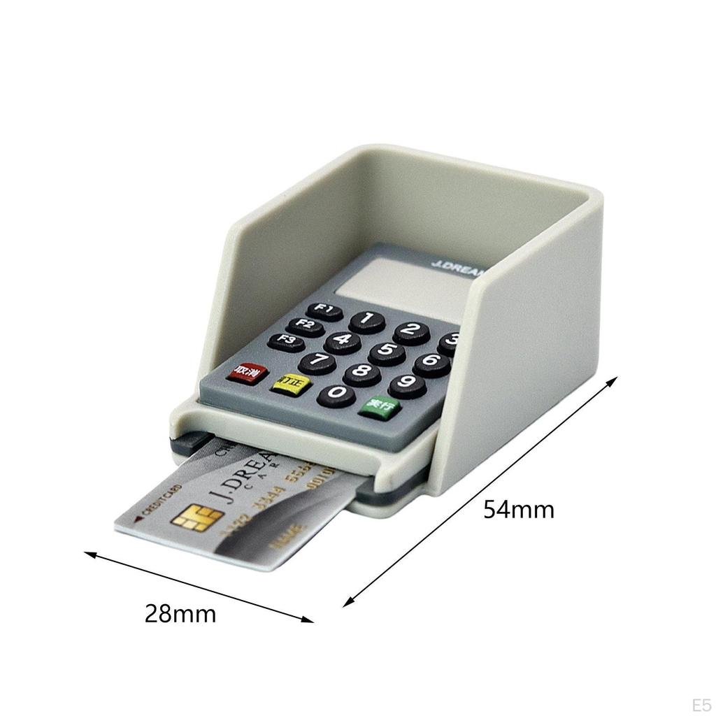 1/12 Dollhouse Cash Register Model Scene Props, Furniture Supermarket Convenience