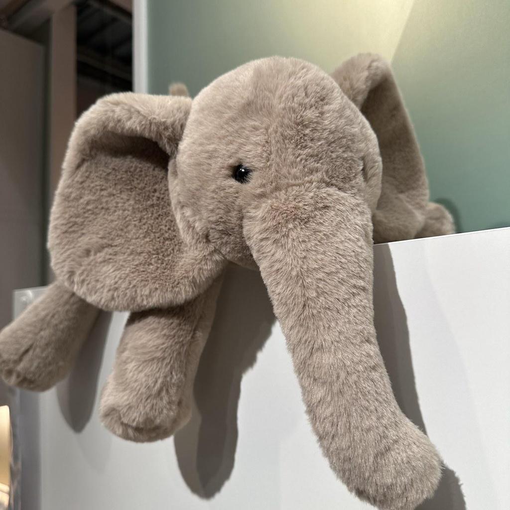 Nordic Soft Elephant Plush Toy - Comforting Companion for Children