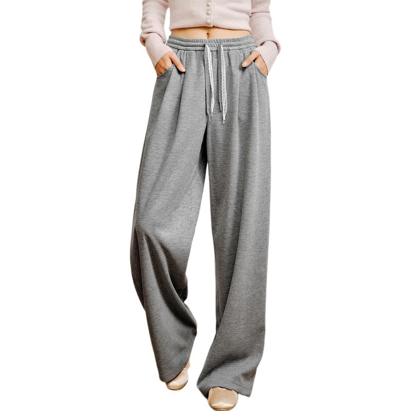 Semir Women's Pleated Wide-Leg Casual Pants
