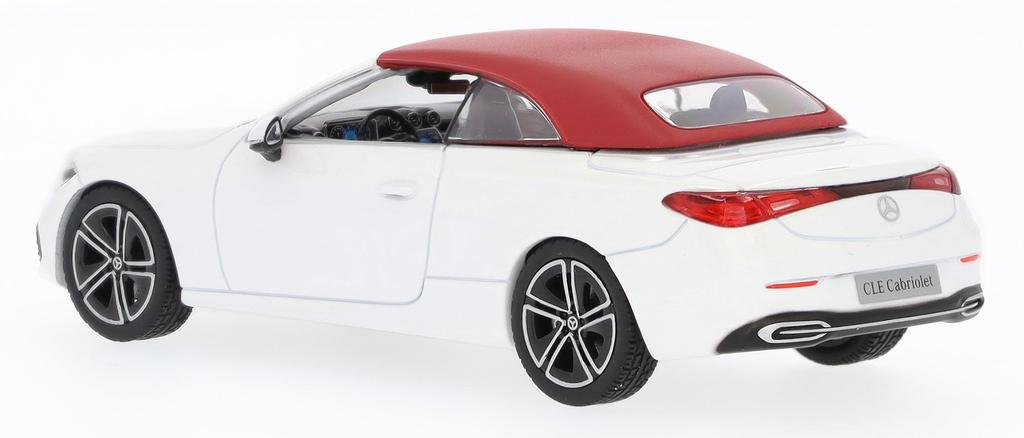 [Mercedes-Benz Collection] Genuine CLE Cabriolet Avantgarde (A236) Manufaktur Opalis White 1/43 Scale Model