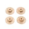 RC Brass Hexagonal Counterweight Adapter Wheel Weights Hex Adapter for Kyosho for Mini Z for Wrangler 1/18 1/24 RC Car