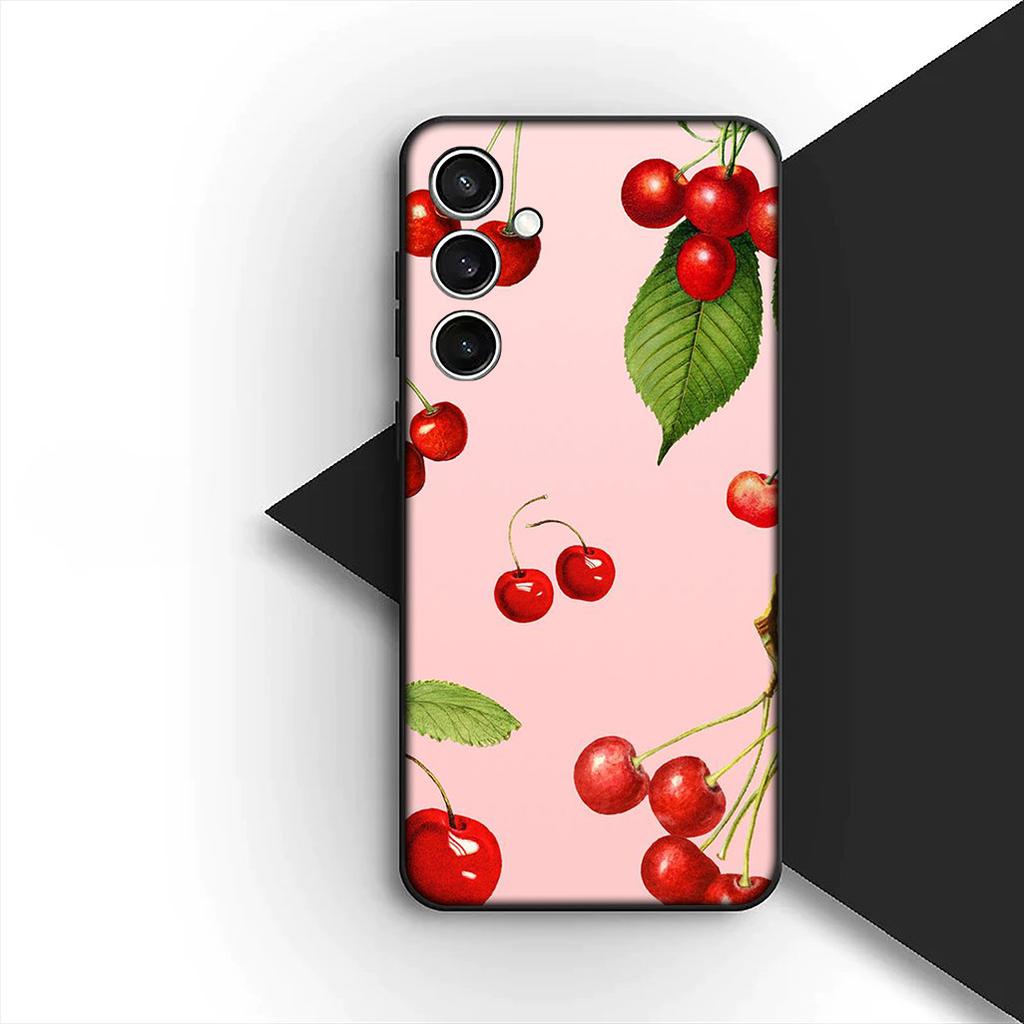 Cover for Xiaomi Poco C75 C65 C85 X7 X6 M8 F7 F8 Ultra F6 Pro Casing Phone Case Cherry Fruit Summer Strawberry Cherries