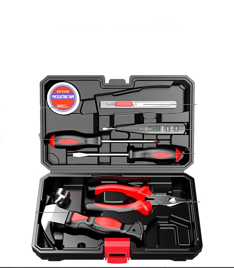 Electric Multifunctional Household Hand Tools with Pliers and Hammer Promotional Tool Set Metal