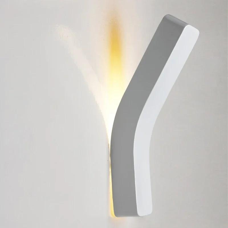 Modern Minimalist LED Wall Lamp Creative 3W Dimmable Sconce Light for Bedroom Hallway Corridor Living Room Home Decor