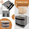 Bee Hive Frame Wrap Windproof Insulated Beehive Box Cover Adjustable Beekeeping Insulation Supplies for Grassland Patio Lawn