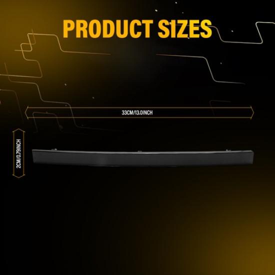 2 szt. Lewy+Prawy Zderzak Tylny do Odblasku Przyciemniany 2014- Corvette Chevrolet C7