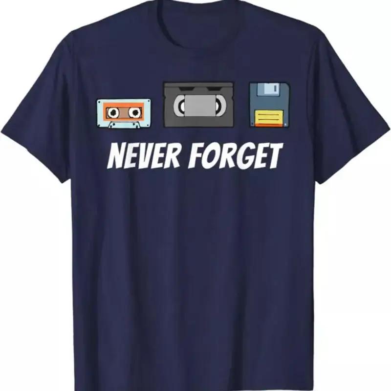 Never Forget Cassette T Shirt