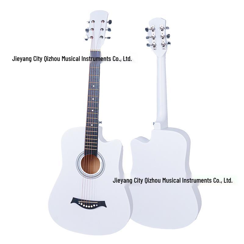 Chitarra Folk Cutaway da 38 pollici per Esercitazione Principianti - Entry-Level, Modello Popolare