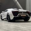 1:32 W Motors Lykan Hypersport Supercar Alloy Metal Diecast Model Car Miniature Vehicles With Sound & Light Collectibles Present
