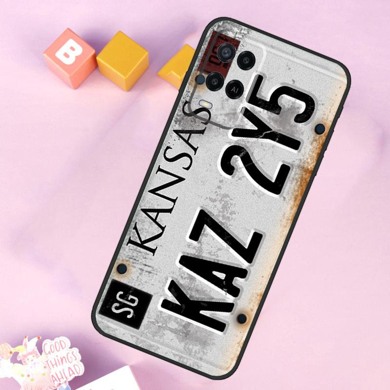 Supernatural License Plate For OPPO A54S A57S A53S A58 A78 A98 A16 A76 A96 A54 A74 A94 A17 A77 A5 A9 A15 A52 A72 Case