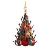 Music Theme Party Guitar Ornaments Acrylic Xmas Tree Ornament  Home Decoration
