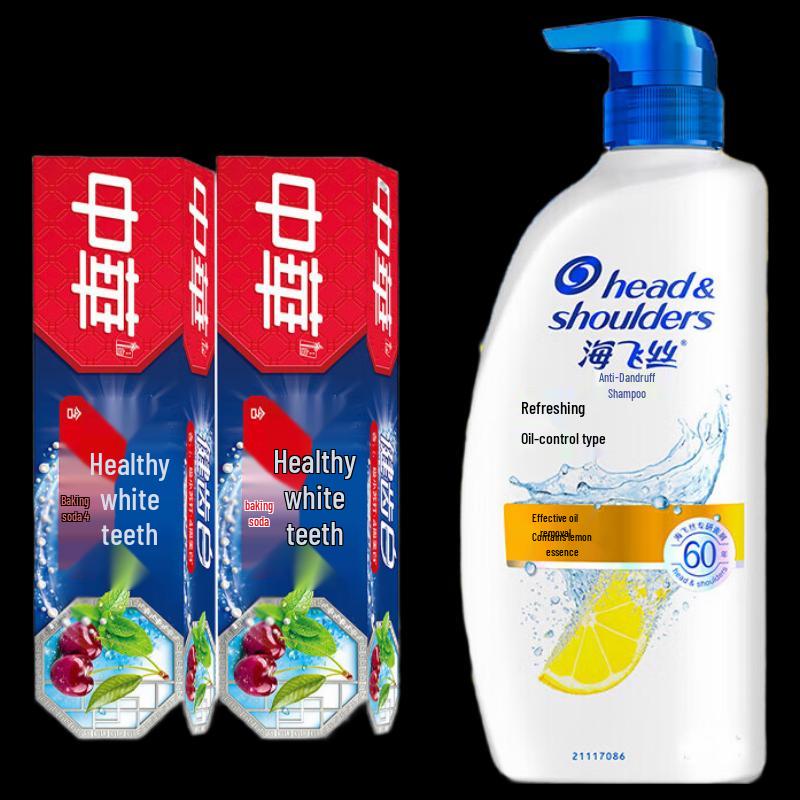 Zhonghua Toothpaste & Shampoo Refreshing Set