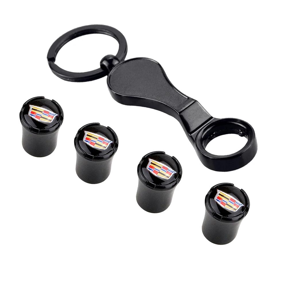 Car Wheel Tire Valve Stem Cap With Wrench for Cadillac Escalade CTS ATS SRX Deville BLS XT4 XT5 XT6 STS XTS SLR XLR CT4 CT5 CT6 zg2