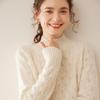 Women's Cloud-Like Cashmere Half-High Neck Sweater - Autumn/Winter Thick Loose Base Layer