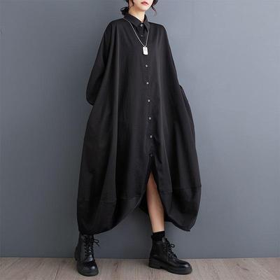 Μακρυμάνικο Plus size vintage νέο σε γυναικεία φορέματα casual χαλαρό ανοιξιάτικο φθινοπωρινό πουκάμισο