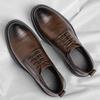 British style casual commuter shoes wedding groom shoes dress leather shoes men's four seasons 2025